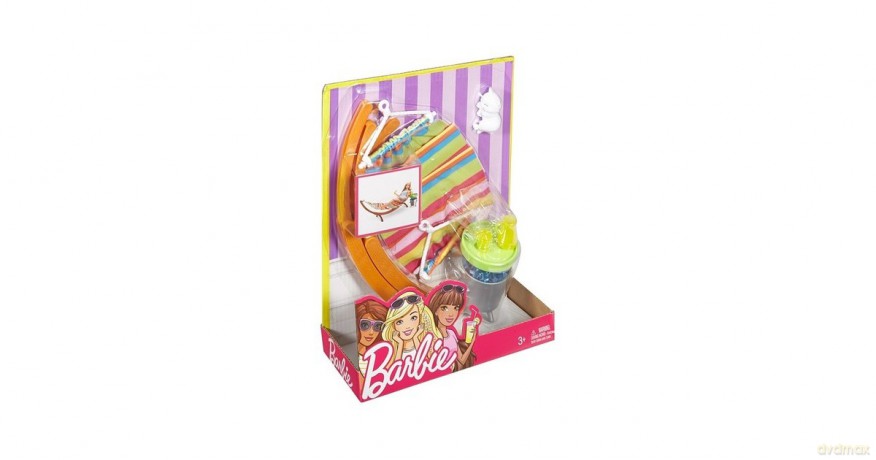 Barbie - Akcesoria wypoczynkowe Hamak
