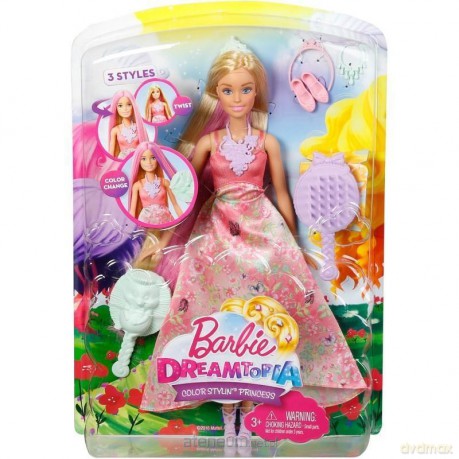Barbie Dreamtopia. Kolorowe fryzury Blond