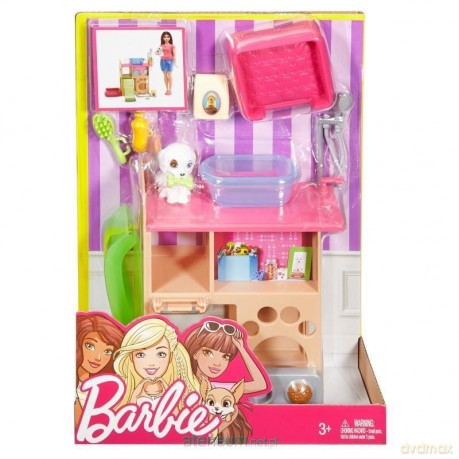 Barbie Mebelki i akcesoria. Kącik Pieska