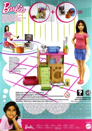 Barbie Mebelki i akcesoria. Kącik Pieska