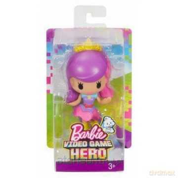 Barbie w Świecie Gier Minifigurki. Fioletowe włosy [FIGURKA]