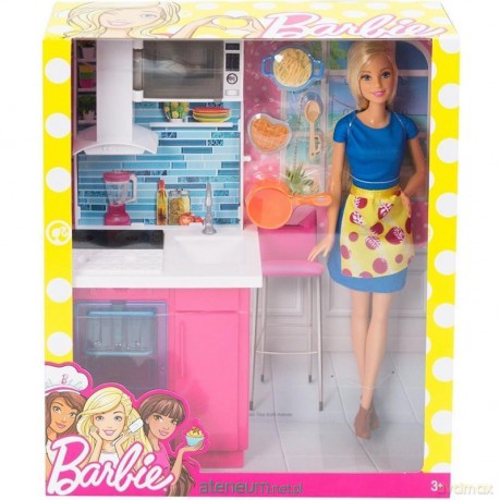 Barbie. Kuchania z lalką