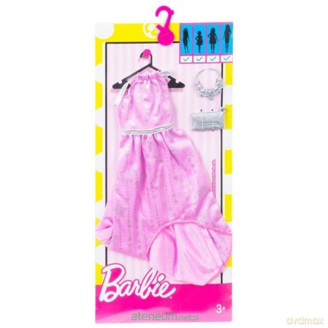 Barbie. Modne kreacje Pink Starry Print