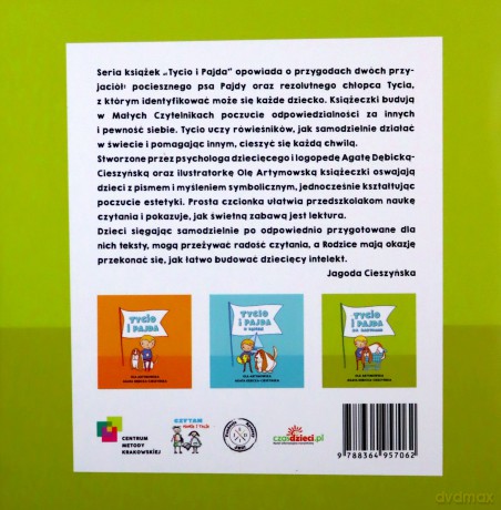 Czytam Mamie i Tacie. Tycio i Pajda na zakupach - Agata Dębicka-Cieszyńska, Ola Artymowska [KSIĄŻKA]