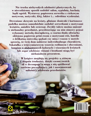 Decoupage. Motywy klasyczne i nowoczesne - Agnieszka Bojrakowska-Przeniosło [KSIĄŻKA]