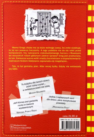 Dziennik cwaniaczka Tom 11. Ryzyk-fizyk - Jeff Kinney [KSIĄŻKA]