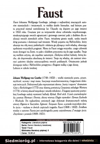 Faust - Johann Wolfgang Goethe [KSIĄŻKA]