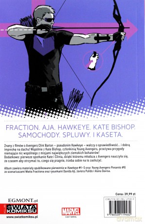 Hawkeye (Tom 1) Moje życie to walka - Matt Fraction, David Aja, Javier Pulido, Alan Davis [KOMIKS]