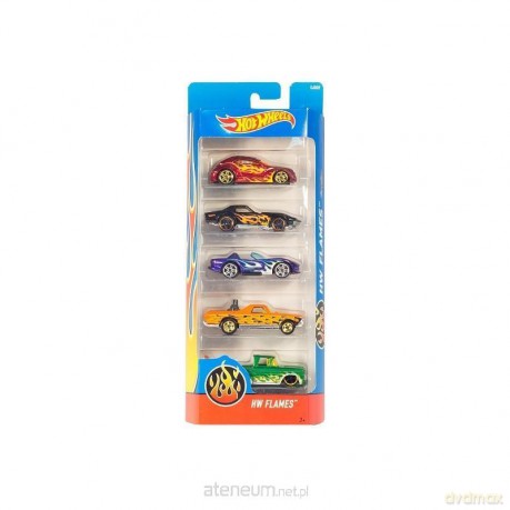 Hot Wheels. Małe samochodziki 5-pak