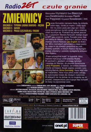 Zmiennicy 2 (odcinki 4-6) [DVD]