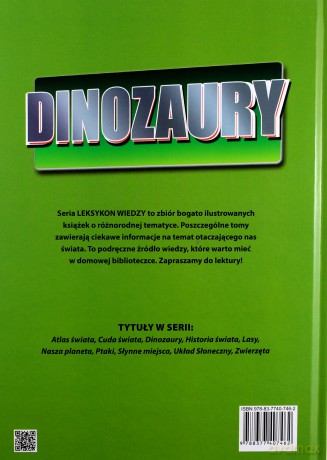Leksykon wiedzy. Dinozaury [KSIĄŻKA]