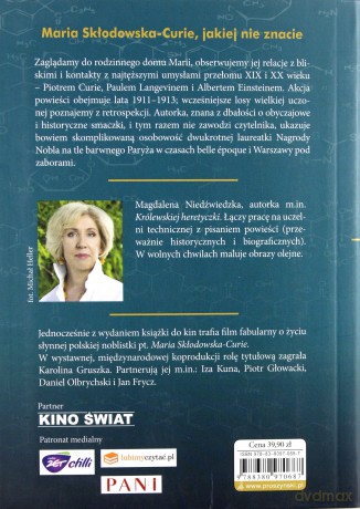 Maria Skłodowska- Curie - Magdalena Niedźwiedzka [KSIĄŻKA]