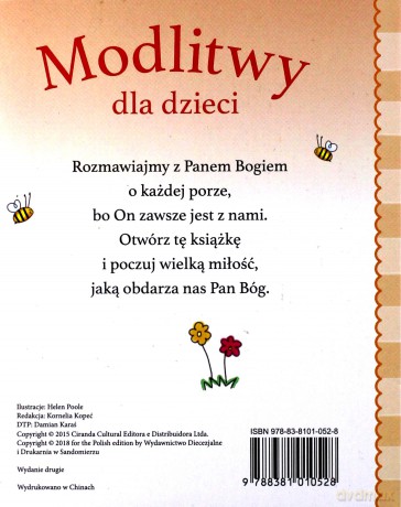 Modlitwy dla dzieci [KSIĄŻKA]