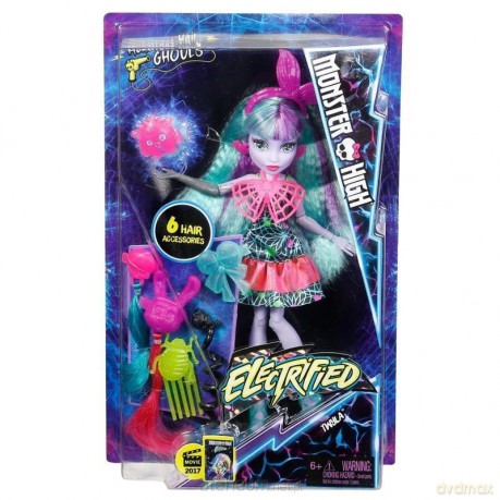 Monster High. Zelektryzowane fryzury Twyla
