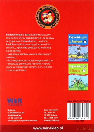 Pajdohistoryjki z Basią i Jasiem [KSIĄŻKA]