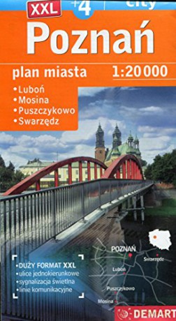 Poznań plus 4 - plan miasta