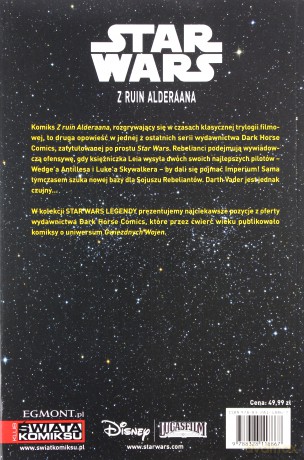 Star Wars Legendy. Z ruin Alderaana (Gwiezdne Wojny) - Brian Wood, Ryan Kelly, Carlos D'Anda [KOMIKS]