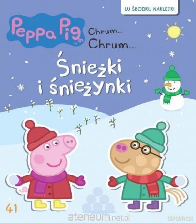 Świnka Peppa Chrum Chrum 41 Śnieżki i śnieżynki [KSIĄŻKA]