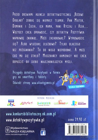 Tajemnicze zniknięcie detektywa Pozytywki - Grzegorz Kasdepke [KSIĄŻKA]