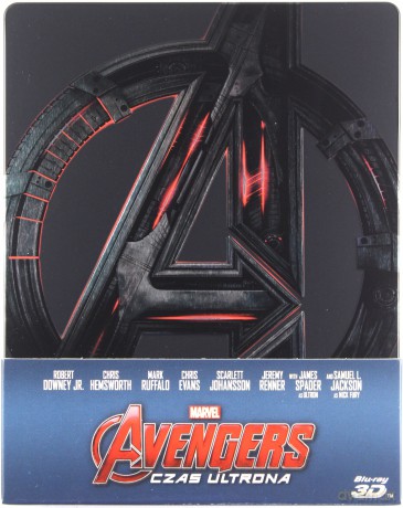 Avengers: Czas Ultrona 3D (steelbook) [Blu-Ray 3D]+[Blu-Ray]