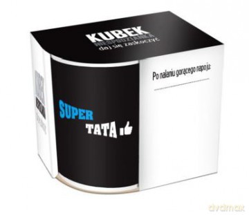 Kubek niespodzianka Super tata