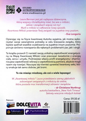 Kwantowa miłość. Naukowy sposób na szczęśliwy związek - Laura Berman [KSIĄŻKA]