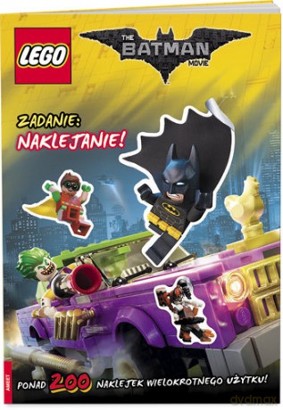 Lego Batman Movie Zadanie naklejanie [KSIĄŻKA]
