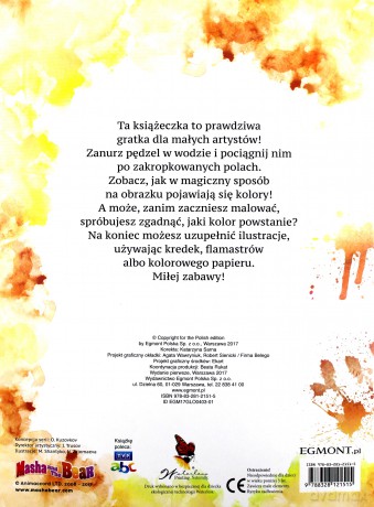 Masza i niedźwiedź. Wodne kolorowanie [KSIĄŻKA]