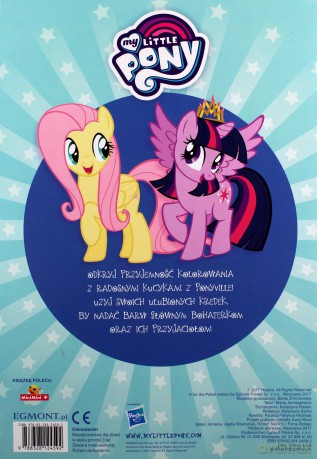My Little Pony. Kucykowa kolorowanka z naklejkami - Marta Jamrógiewicz [KSIĄŻKA]