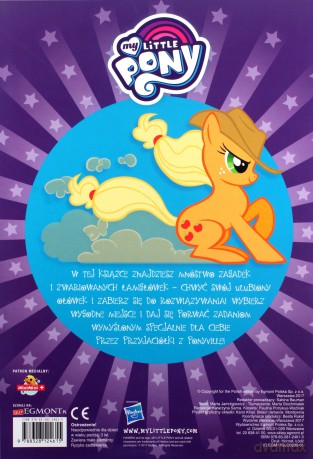 My Little Pony. Kucykowe zadania z naklejkami - Marta Jamrógiewicz [KSIĄŻKA]