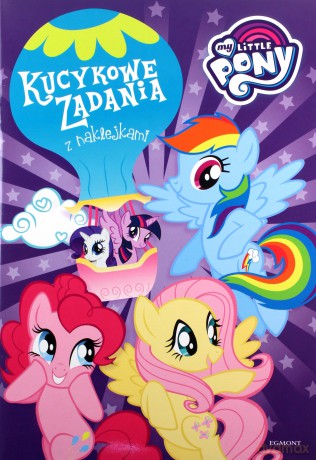My Little Pony. Kucykowe zadania z naklejkami - Marta Jamrógiewicz [KSIĄŻKA]