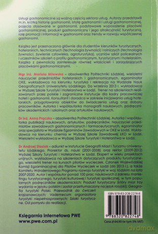 Podstawy gastronomii. Od żywności do turystyki kulinarnej - Mariola Milewska [KSIĄŻKA]