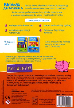 Przeciwieństwa. Nowa akademia 2 latka [KSIĄŻKA]