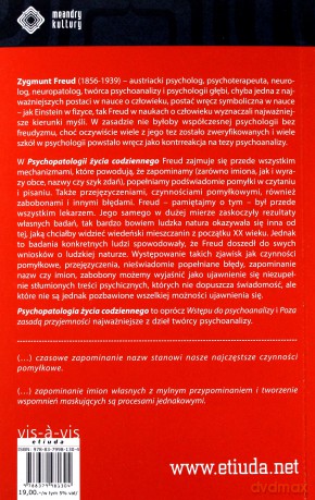 Psychopatologia życia codziennego - Zygmunt Freud [KSIĄŻKA]