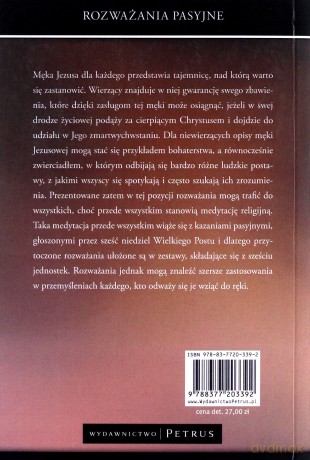 Rozważania pasyjne - Tomasz Jelonek [KSIĄŻKA]