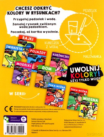 Wielkanoc. Uwolnij kolory, użyj tylko wody [KSIĄŻKA]