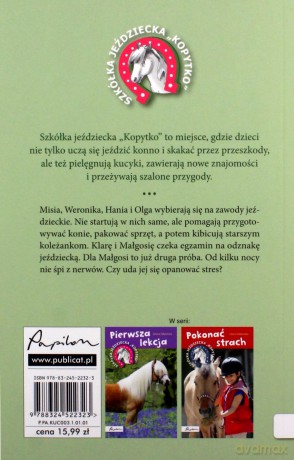 Wielkie zawody. Szkółka jeździecka kopytko - Liliana Fabisińska [KSIĄŻKA]