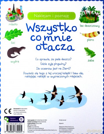Wszystko co mnie otacza. Naklejam i poznaję [KSIĄŻKA]