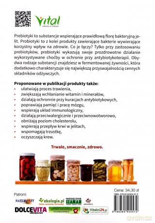 Żywność fermentowana i probiotyczna. Samodzielna fermentacja mlekowa. Trwale, smacznie i zdrowo - Michael Dietz [KSIĄŻKA]
