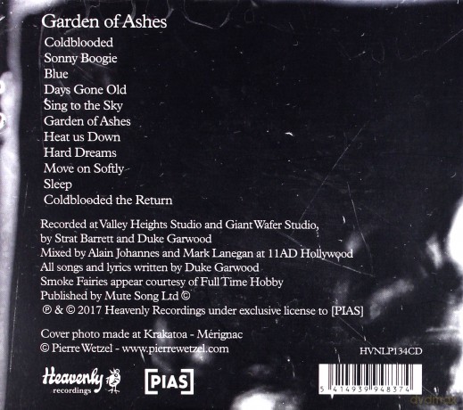 Duke Garwood: Garden Of Ashes [CD]