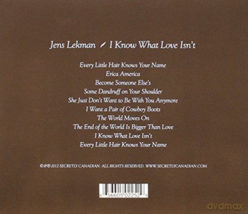 Jens Lekman: I Know What Love Isn't [CD]