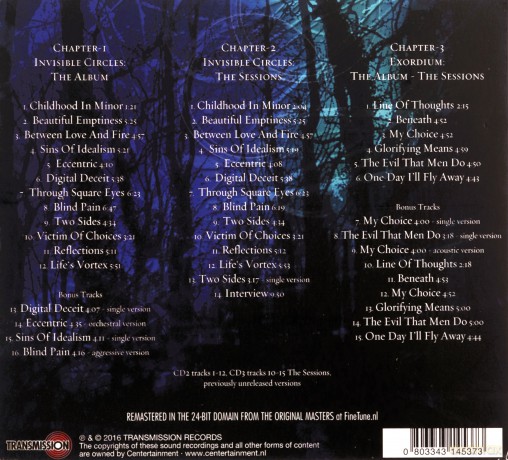 After Forever: Invisible Circles Exordium The Album The Sessions [3CD]