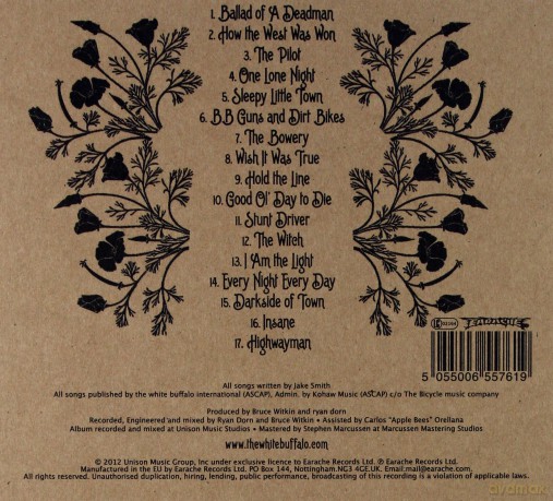 The White Buffalo: Once Upon A Time In The West [CD]