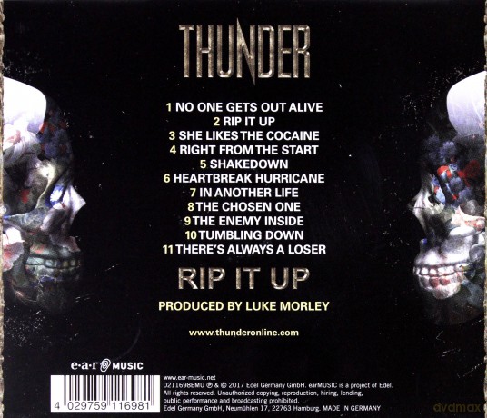 Thunder: Rip It Up [CD]