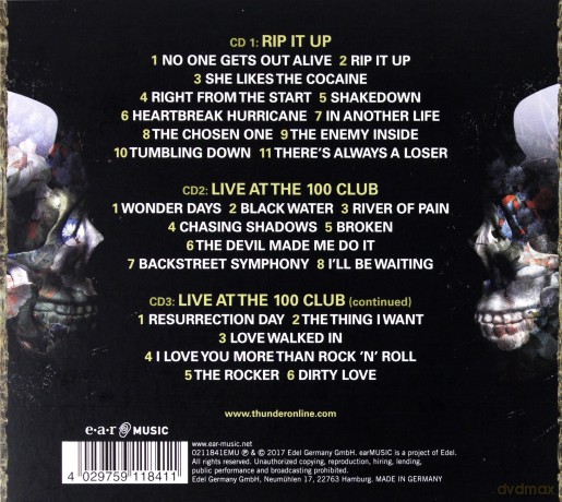 Thunder: Rip It Up (Limited Edition) [3CD]