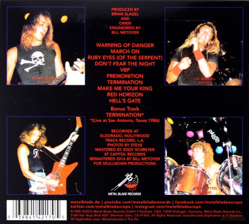 Omen: Warning Of Danger [CD]