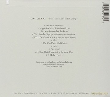 Jens Lekman: When I Said I Wanted To Be Your Dog [CD]