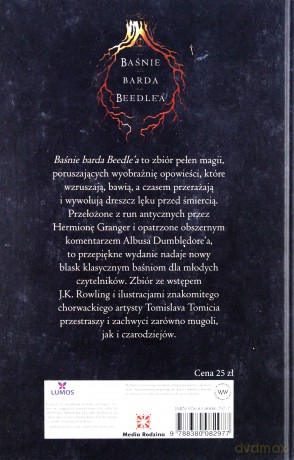 Baśnie Barda Beedle'a / Fantastyczne Zwierzęta / Quidditch przez wieki - J.K. Rowling (Twarda) Pakiet [3xKSIĄŻKA]