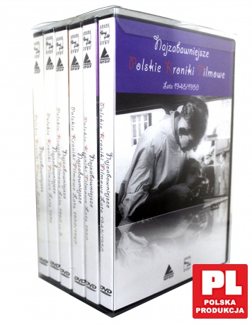 Propaganda PRL-u: Najzabawniejsze Polskie Kroniki Filmowe. Lata 40-80-te [BOX] [6DVD]