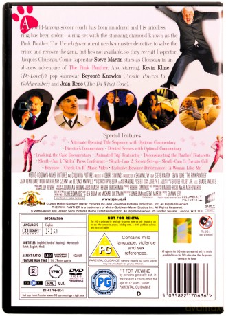 The Pink Panther (Różowa Pantera) [DVD]